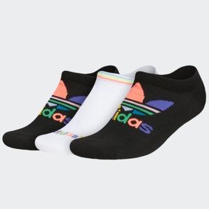 Adidas Originals Pride No Show Socks 3 Pack